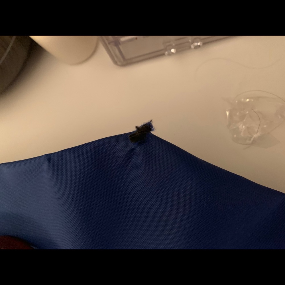 Authentic Le Pilage Longchamp Tote (blue) - Picture 2 of 4